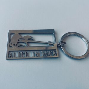 Schlüsselanhänger - ALICE IN ROCK (silber)