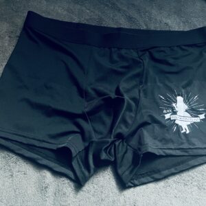 Short mit weißem Bandlogo (Größe XL)